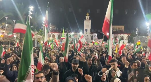 طنین دوباره میثاق با آرمان‌ها در رشت/سنگ تمام گیلانی‌ها در چهل‌وپنجمین شب قرار عاشقی+فیلم