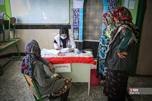 ارائه خدمت پزشکی رایگان ارتش به مردم بشاگرد