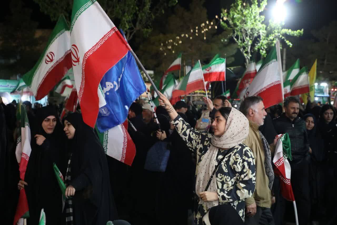 اجتماع مردمی &laquo;شب&zwnj;های اقتدار&raquo; در سرخه+ فیلم