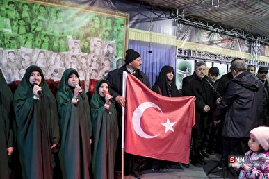 استقبال از میهمانان ترکیه‌ای و حضور در تجمع مردمی میدان ساعت و عمارت ائل گلی تبریز