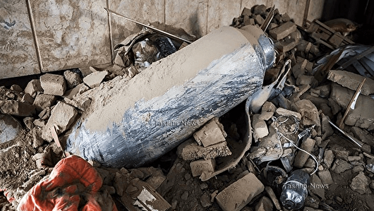 خنثی سازی مهمات عمل نکرده آمریکایی صهیونی در شرق استان اصفهان