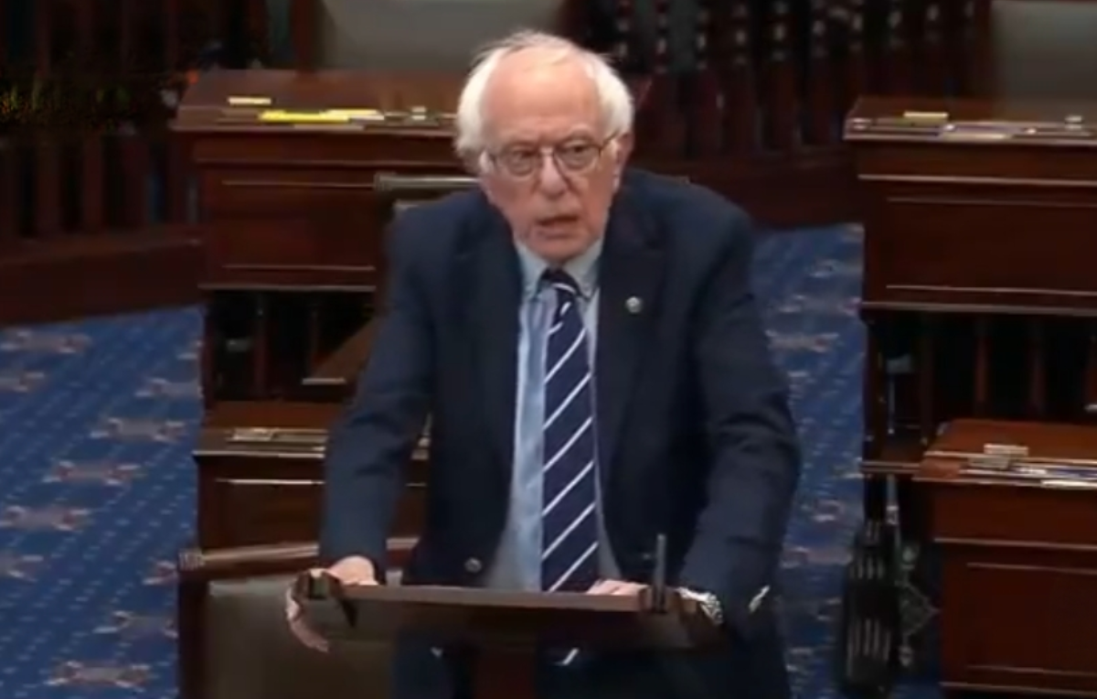 امروز لایحه توقف فروش سلاح به اسراییل را تقدیم به کنگره میکنم