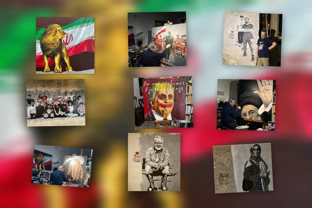 از تحریریه «سوره» تا بوم‌های مقاومت/ وقتی نقاشی، زبانِ شهدا و قهرمانان می‌شود