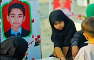 داغی که سرد نمی‌شود / حال و هوای عصر پنج شنبه گلزار شهدای میناب