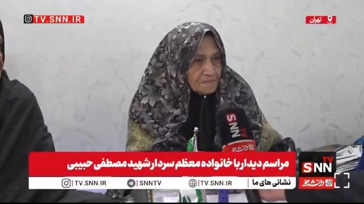 مادر شهید: پسرم با زبان روزه شهید شد + فیلم