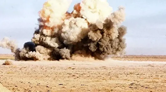 خنثی سازی مهمات آمریکایی صهیونی در جنوب اصفهان