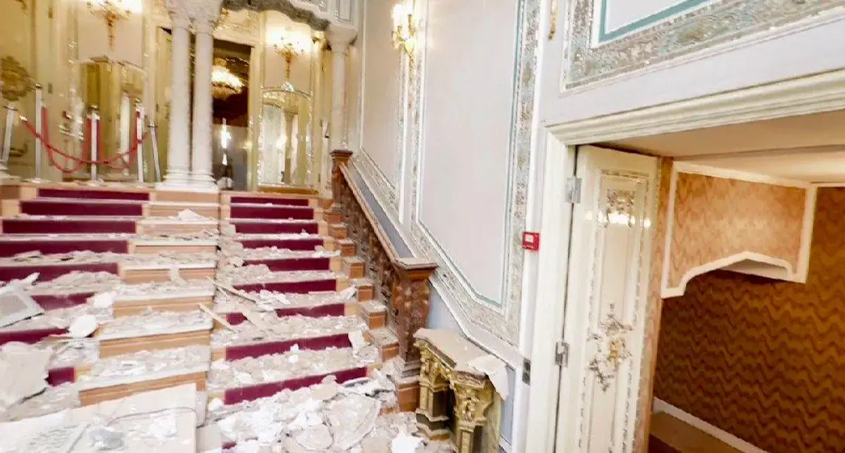 گزارش خبرنگار SNNTV از بازدید نمایندگان صلیب سرخ از مجموعه تاریخی و فرهنگی سعدآباد + فیلم