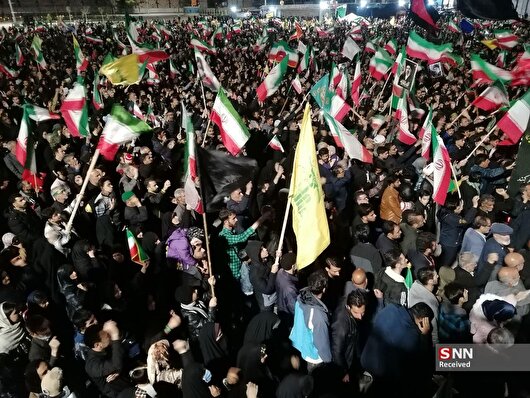 جواب دندان شکن مردم بیرجند به یاوه گویی های ترامپ+ فیلم