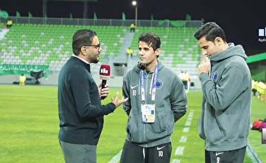 حمایت بازیکن تیم الطلبه عراق از ایران