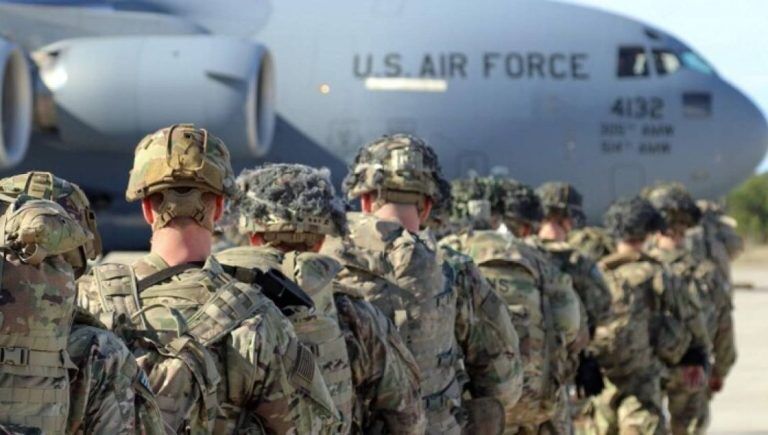 خروج مستشاران ائتلاف آمریکا از مقر فرماندهی عملیات مشترک در بغداد