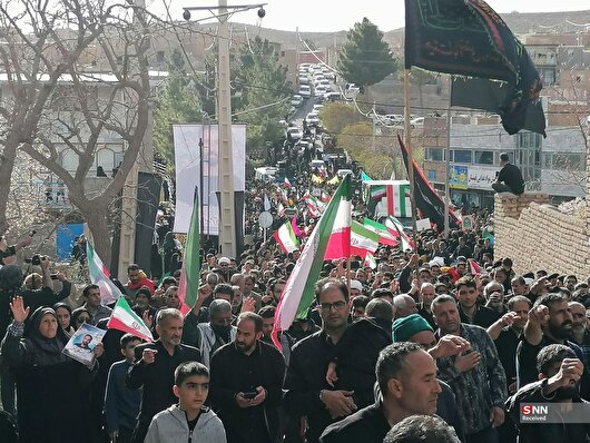 بدن شهید مدافع وطن «مرتضی ترابی» در زادگاهش آرام گرفت+ فیلم