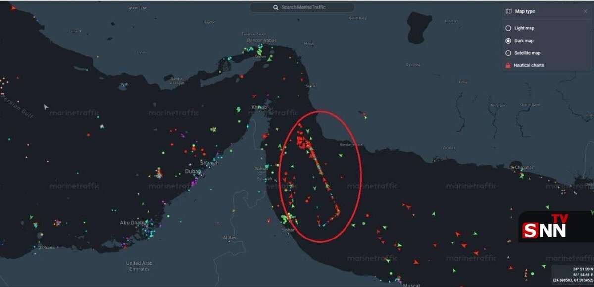 تنگه هرمز بی‌تفاوت نسبت به تهدید ترامپ