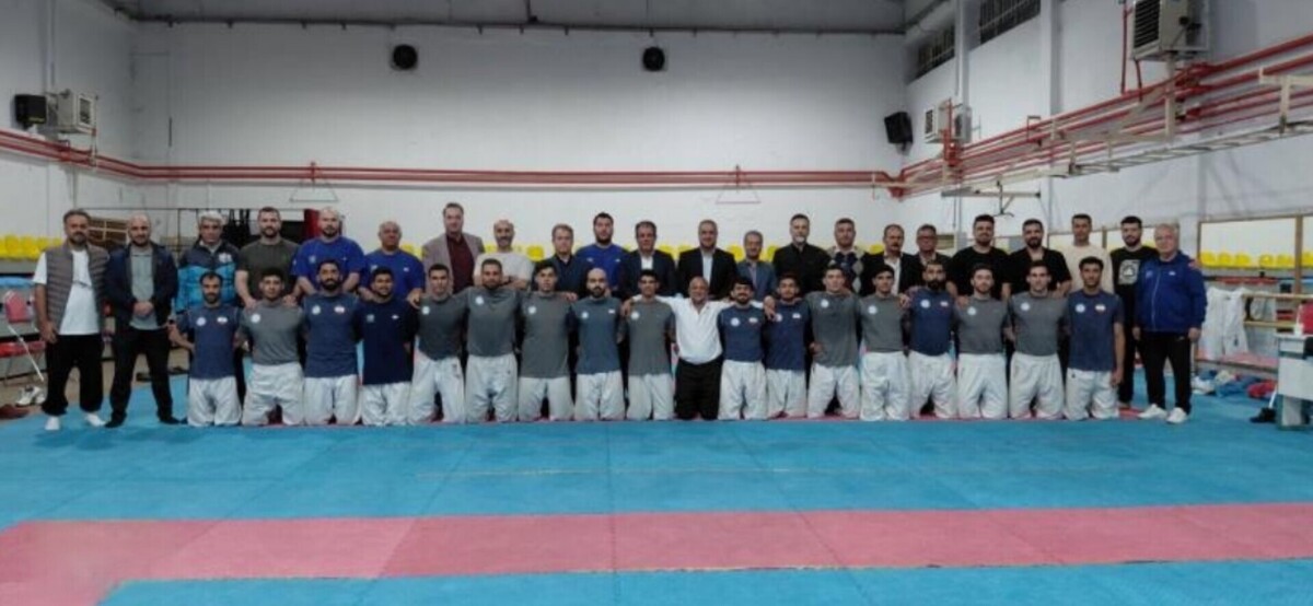 حضور رئیس و نایب رئیس فدراسیون در اردوی تیم ملی کاراته