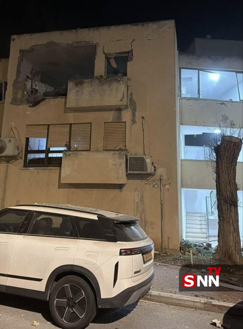 ببینید| پدافند هوایی رژیم صهیونیستی از موشک&zwnj;های بارانی ایران جا ماند