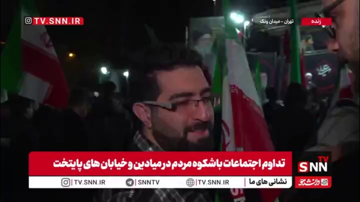 آمریکا هیچ غلط نمی&zwnj;تواند بکند/ ما تا جنگ ادامه دارد در خیابان ها هستیم