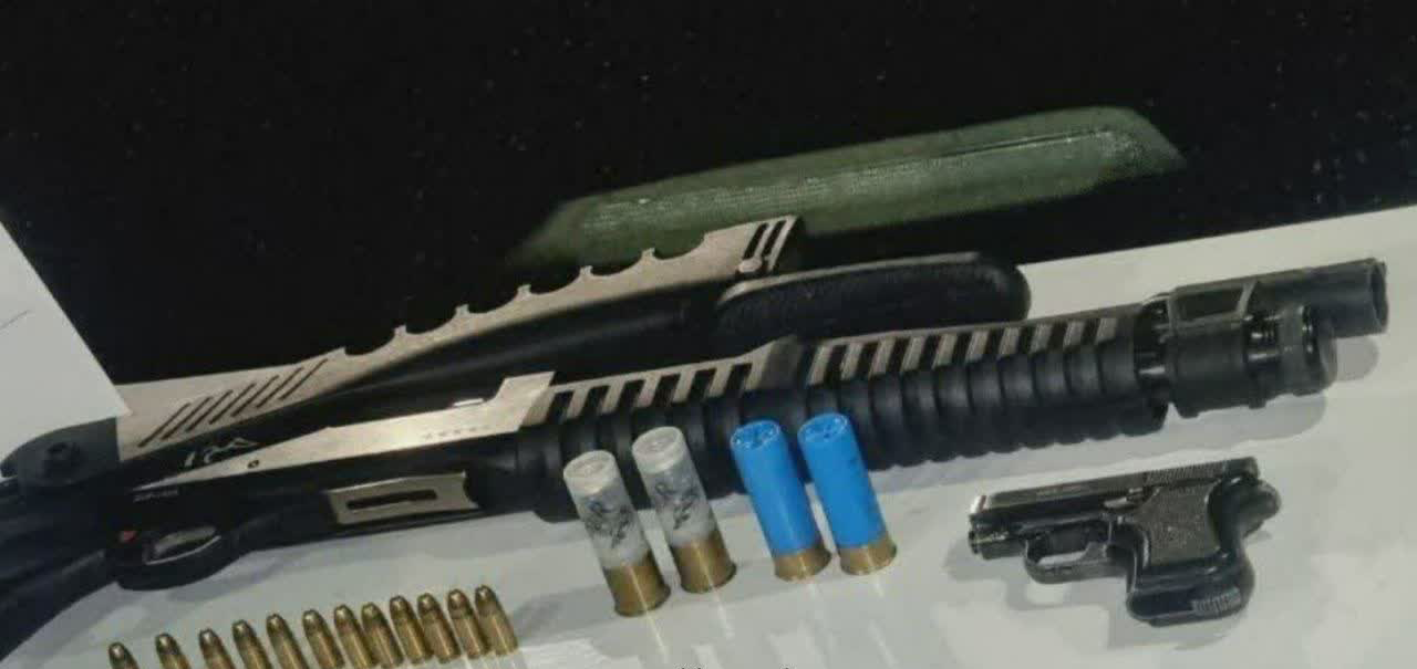 کشف ۲ قبضه سلاح غیر مجاز در شهرستان چهارباغ استان البرز
