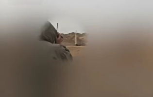 پیام یکی از پاسداران نیروی هوافضای سپاه به صهیونیست‌ها پیش از شلیک موشک دومرحله‌ای سجیل