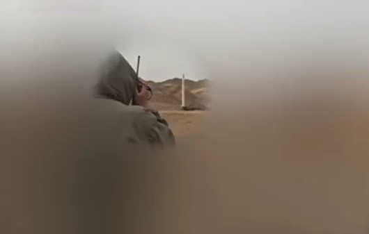 پیام یکی از پاسداران نیروی هوافضای سپاه به صهیونیست‌ها پیش از شلیک موشک دومرحله‌ای سجیل