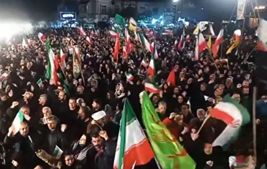 خروش گرگانی‌ها در حمایت از نیرو‌های مسلح و بیعت با رهبر انقلاب