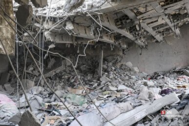 حمله هوایی دشمن آمریکایی-صهیونی به یک منطقه مسکونی در تهران/ تلاش امدادگران هلال احمر برای امدادرسانی به هموطنان + فیلم