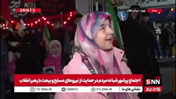 دهه نودی ها از دلیل حضورشان در خیابان ها گفتند/ آمدیم تا به دشمن بگوییم جنگ را شما شروع کردید ولی ما به آن پایان میدهیم