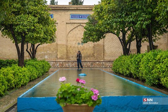بهار بارانی در حافظیه و سعدیه شیراز