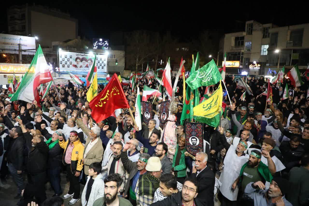 بیست و ششمین اجتماع شبهای اقتدار در معراج شهدای سمنان برگزار شد+ فیلم