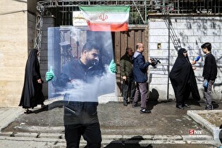 بازدید از روند بازسازی نقاط آسیب دیده توسط شهرداری تهران