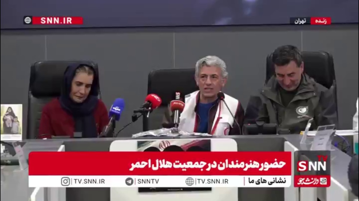 سیروس همتی: آمده&zwnj;ام که به امدادگران هلال احمر بگویم دمتان گرم!