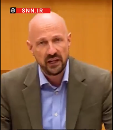 استاندارد دوگانه اروپایی‌ها صدای نماینده پارلمان اروپا را در آورد + فیلم