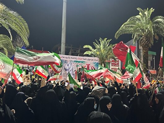 پاسخ قاطع مردم ماسال به یاوه‌گویی‌های دشمن/ ما آمدیم تا بگوییم پشت ولایت و وطن ایستاده‌ایم+فیلم