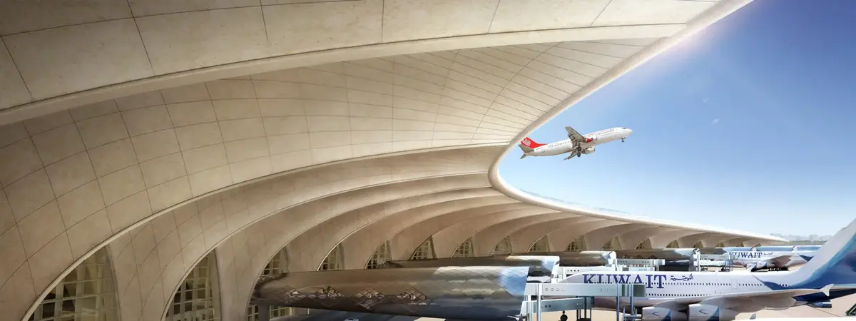 حمله به فرودگاه بین المللی کویت + فیلم