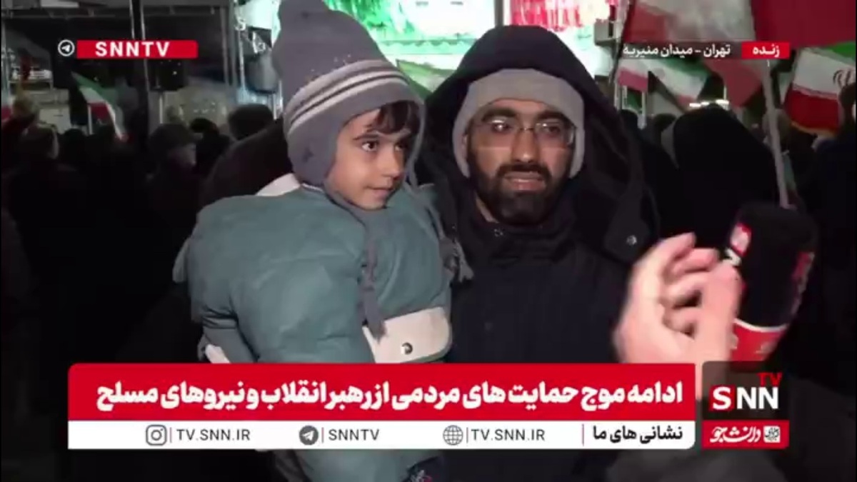 مردم در گفتگو با SNNTV: آمده&zwnj;ایم میدان را نگه داریم / مردم پای کار هستند و شکست جبهه باطل را خواهیم دید