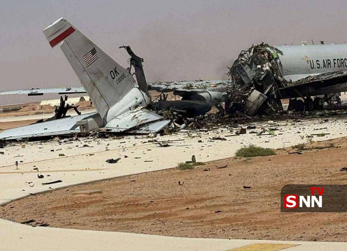 جزئیات جدید از انهدام هواپیمای آواکس آمریکایی در پایگاه الخرج