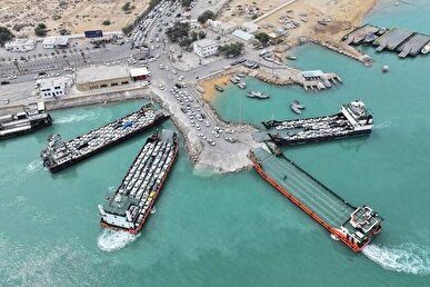 «بندرپل» هرمزگان پس از حمله بامدادی به آن امروز دوباره به مسیر ترددی خود برگشت