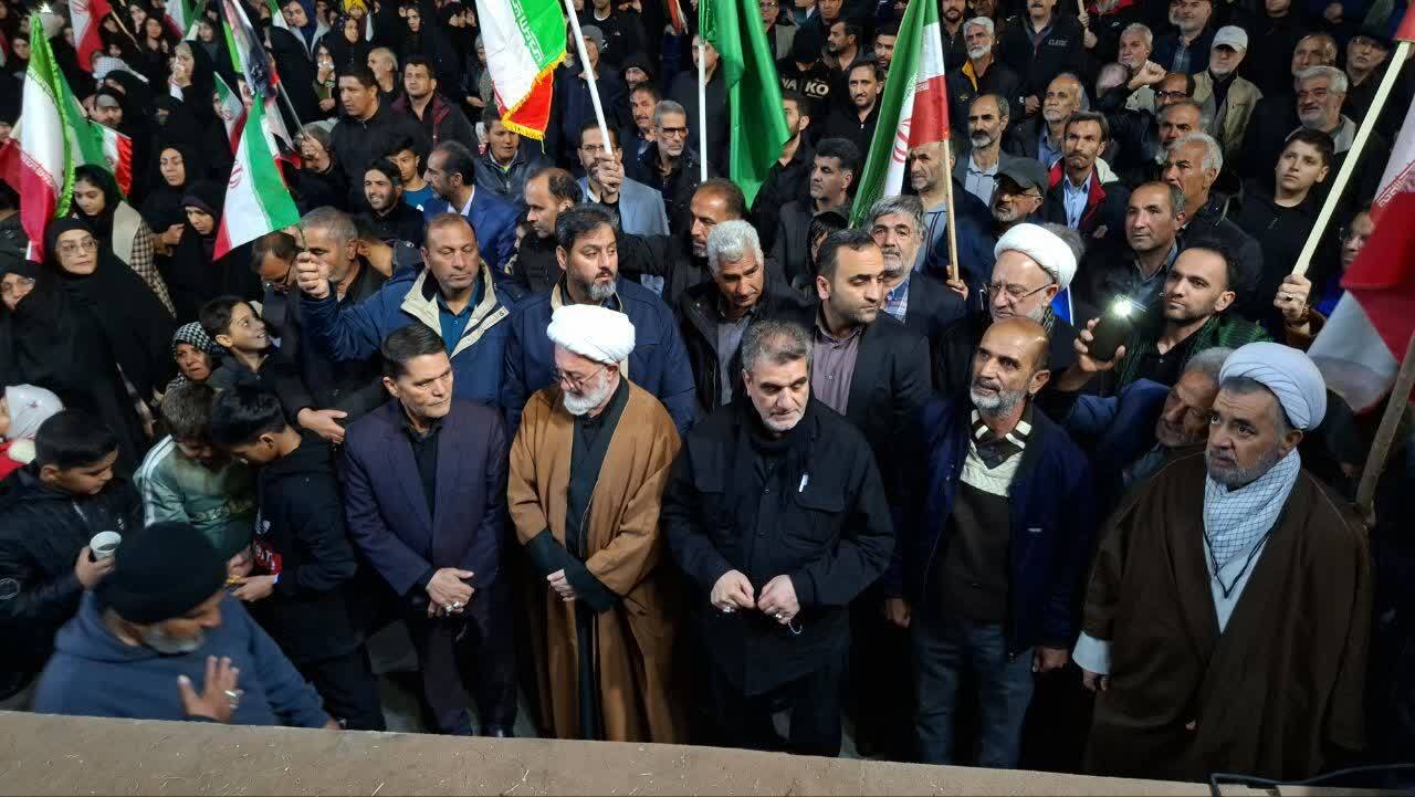 شاهرود سرافراز در بیست و نهمین اجتماع بزرگ&zwnj; مردمی شبهای اقتدار+ تصاویر