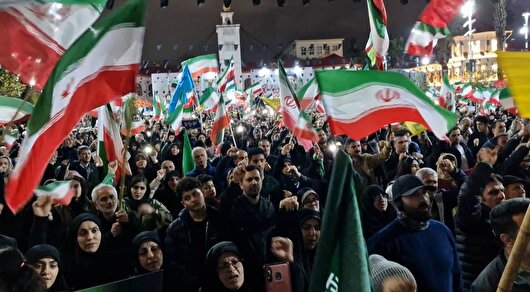 تی کار نیه تی پِرِ کارم نیه/شعار گیلکی مردم رشت در شب پنجاه و یکم+فیلم