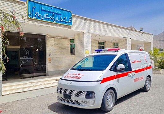 اضافه‌شدن یک دستگاه آمبولانس جدید به ناوگان حمل و نقل اورژانس حاجی آباد