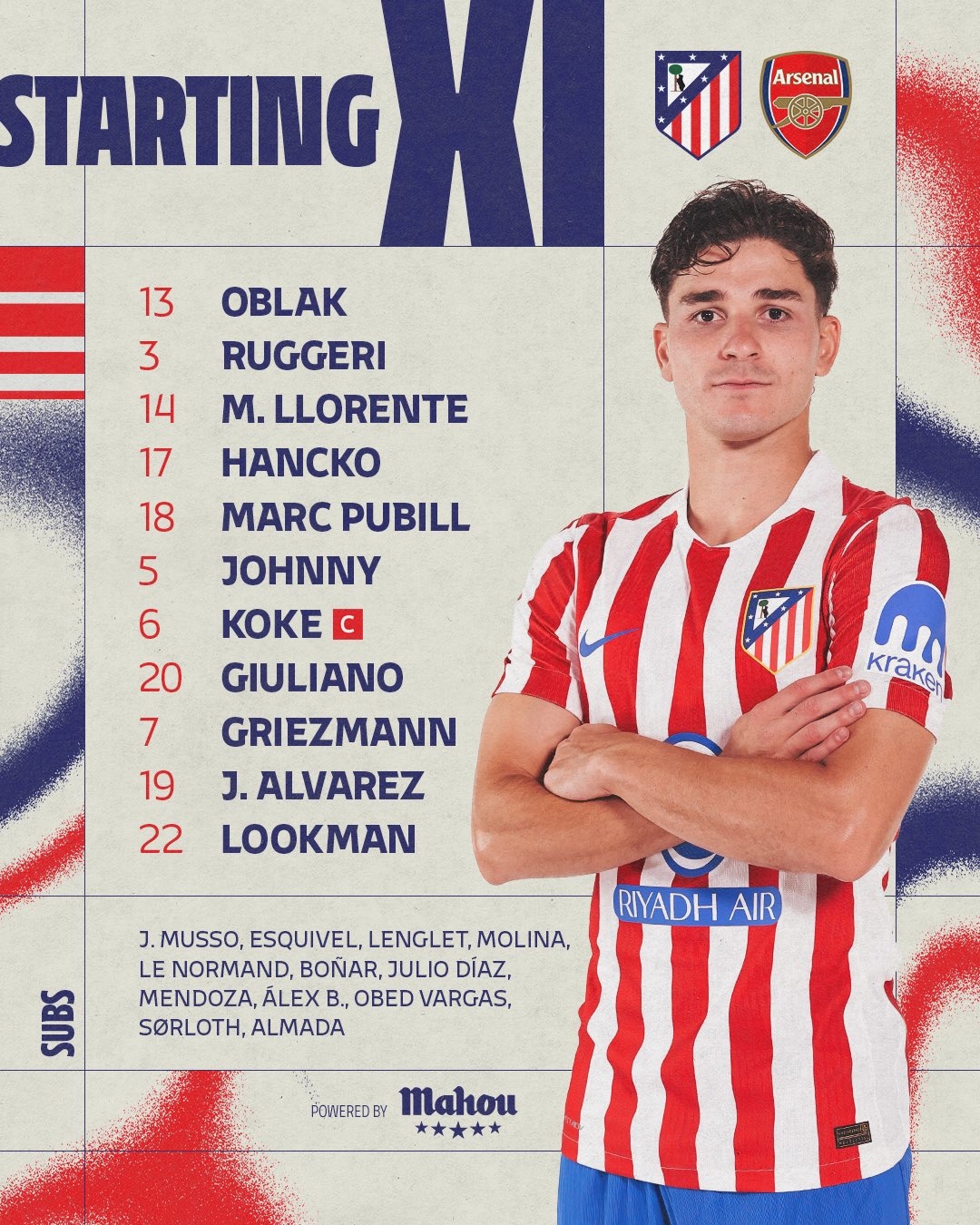 خلاصه بازی اتلتیکو مادرید ۱ _ ۱ آرسنال / توقف دو تیم در شب پنالتی&zwnj;ها