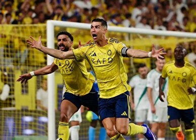 النصر ۲ _ ۰ الاهلی / گام بلند یاران رونالدو برای قهرمانی