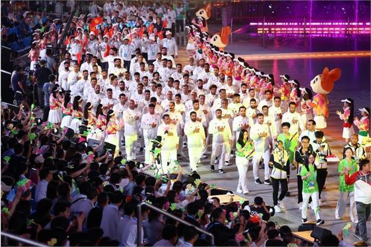 برگزاری مراسم اختتامیه ششمین دوره بازی&zwnj;های آسیایی ساحلی؛ ایران با عنوانی تاریخی به کار خود پایان داد