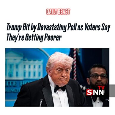 دیلی‌بیست: ترامپ با یک نظرسنجی ویرانگر دیگر مواجه شده که رأی‌دهندگان در آن می‌گویند فقیرتر شده‌اند