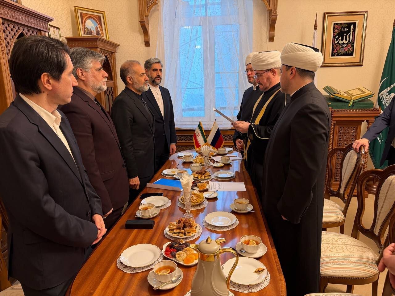مفتی اعظم روسیه: جهان اسلام در مقابل توطئه شیاطین در کنار ایران قرار گیرد