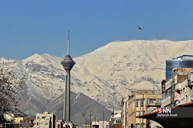 آسمان تهران تا ۴ روز آینده صاف تا قسمتی ابری/ پیش بینی کاهش دما از سه شنبه