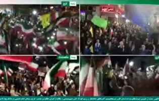 خروش مردم استان البرز در شصت و دومین شب حماسه حضور ملت ایران