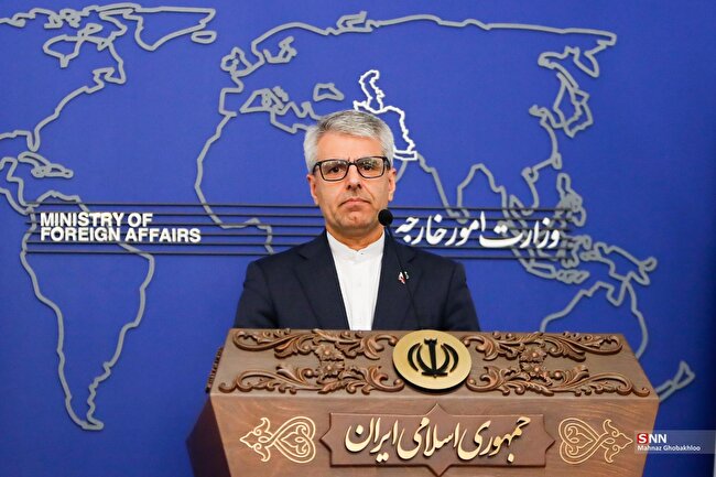 بقایی: در حال بررسی پاسخ آمریکا هستیم/ تمرکز ما بر خاتمه جنگ است/ گفتگوها با آمریکا از طریق پاکستان ادامه دارد + فیلم