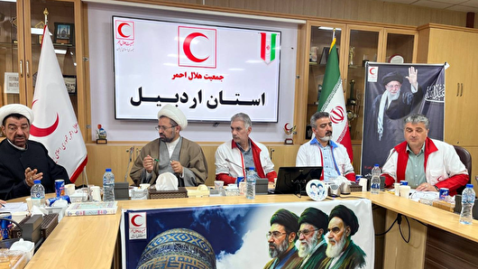 مشارکت ۱۸ تیم هلال احمر اردبیل در امداد رسانی جنگ اخیر