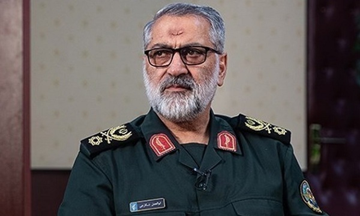 سردار شکارچی: شهید سرلشکر سلیمانی یک بسیجی به تمام معنا بود / دشمنان در آزادی تنگه هرمز شکست خوردند + فیلم