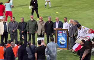 گرامیداشت شهدای ناو دنا با حضور اسماعیل بقایی سخنگو وزارت خارجه و مهدی تاج رئیس فدراسیون فوتبال