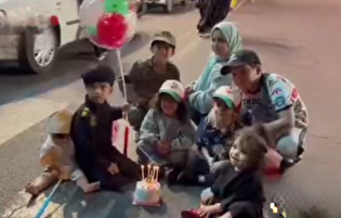 جشن تولد با رنگ و بوی مقاومت